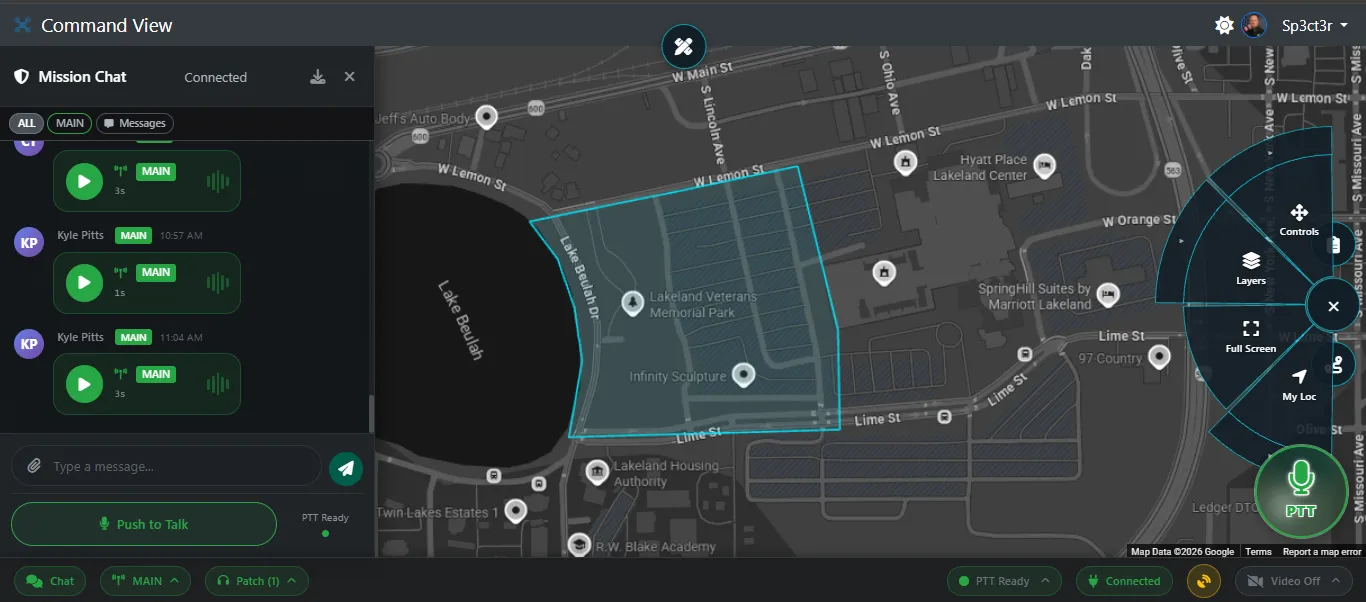 CommandView™ Mobile Apps screenshot
