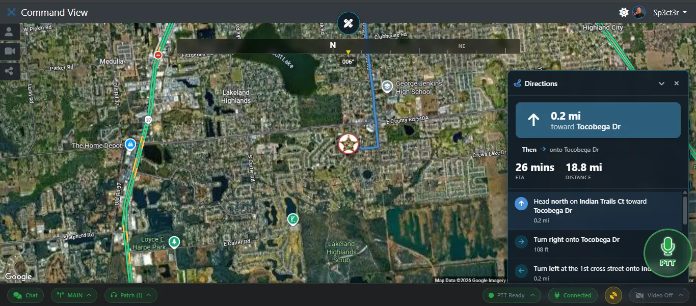 CommandView™ Compliance screenshot