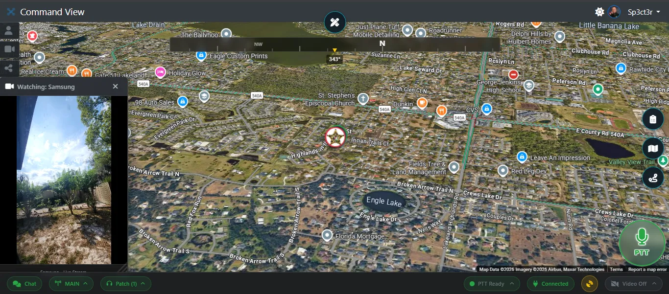 CommandView™ Live Video screenshot